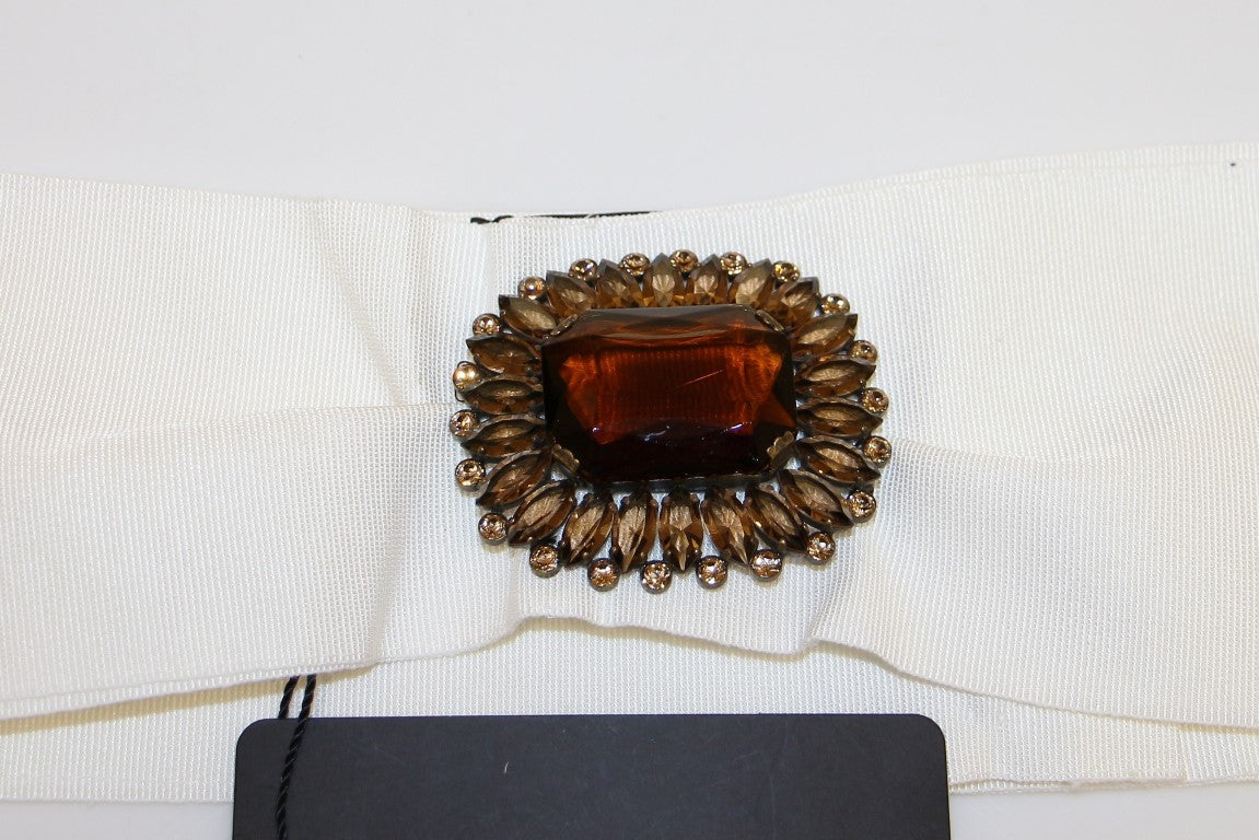Embellished Snap Button Waist Belt
